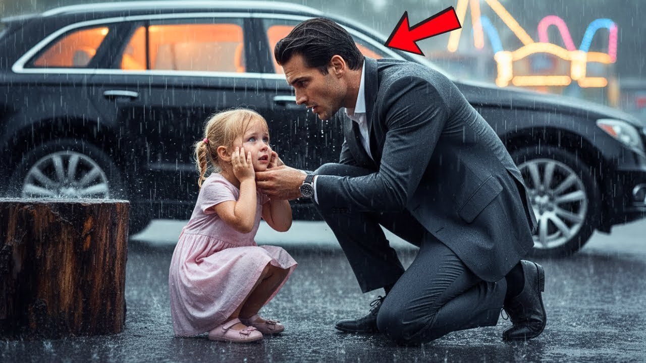 Un Millonario Padre Soltero Salvó a Una Niña en Una Granizada — Ella Susurró_ ‘Mi Mamá Hablaba de Ti