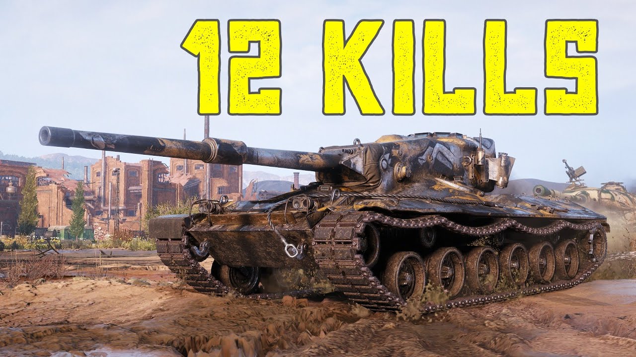 World of Tanks Concept 1B - 12 Kills – Unstoppable Power!