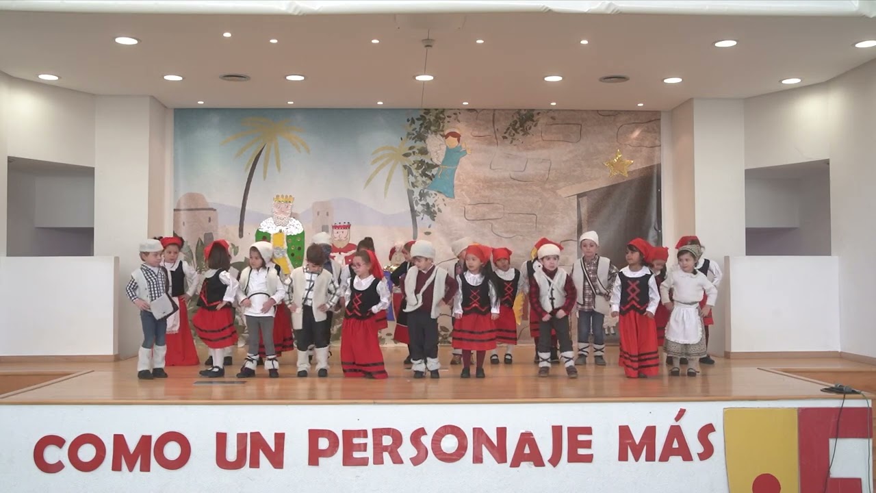Fiesta de Navidad: Como un personaje más 3º de Educación Infantil Colegio Fuenllana