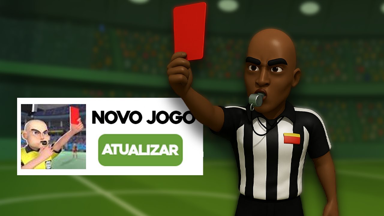 NOVO JOGO SIMULADOR DE JUIZ DE FUTEBOL 3D !
