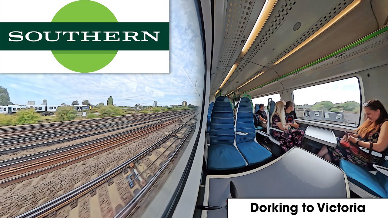 From Surrey Hills to London Victoria by Train