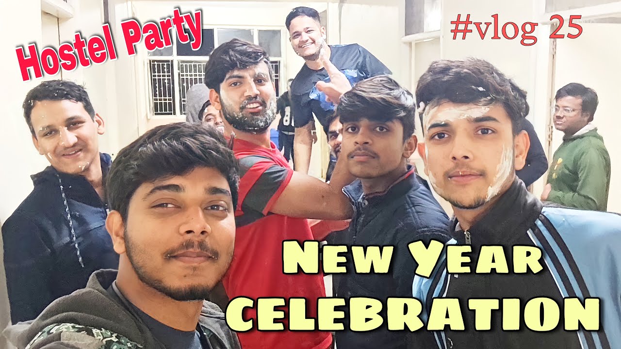 New Year Eve Celebration At Chandigarh University Hostel