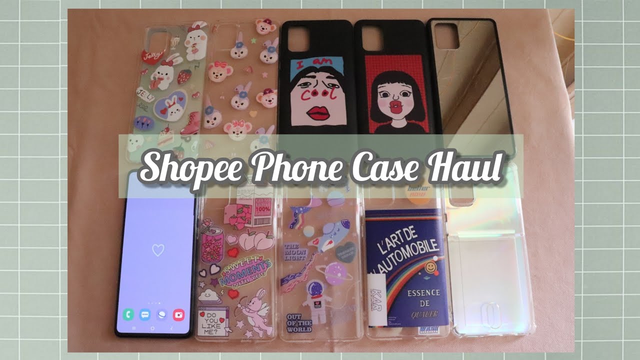 Shopee Phone Case Haul | Indonesia 2020