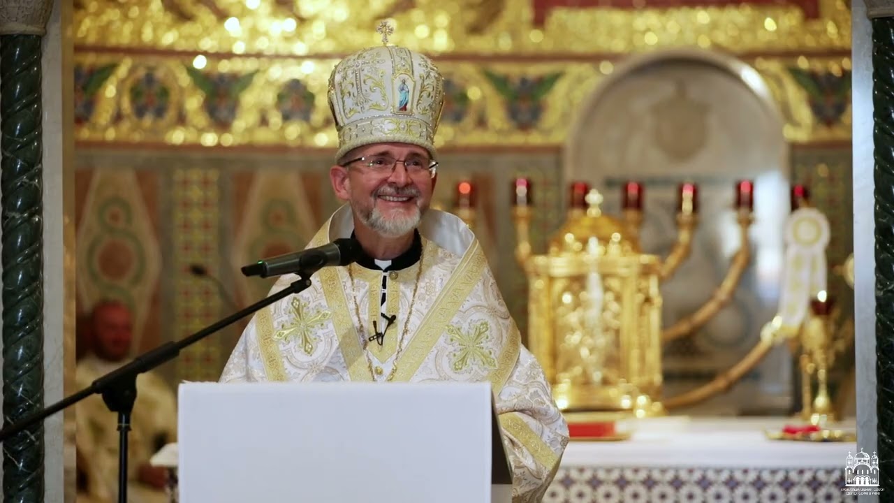 Проповідь Владики Богдана Дзюраха у Патріаршій Прокатедрі Святої Софії в Римі