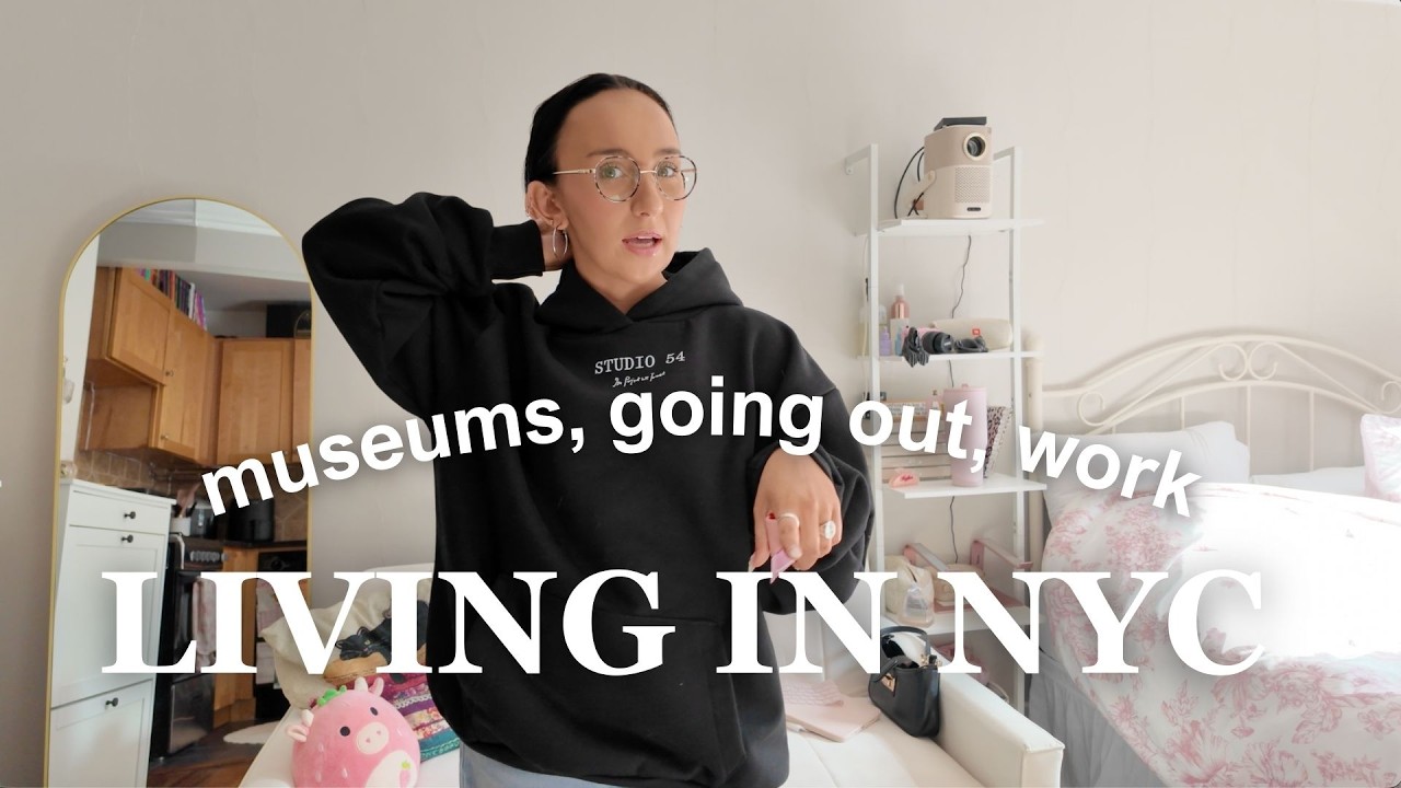 WEEKEND LIVING IN NYC | Museums, Work, Dating & Going Out