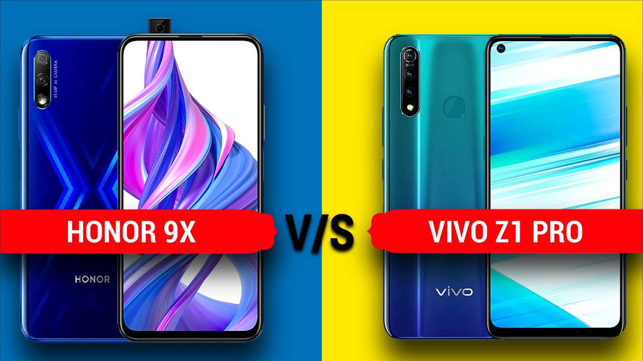 Honor 9X vs Vivo Z1 Pro || Full Comparison - Display, Camera, Battery, Benchmark & More...