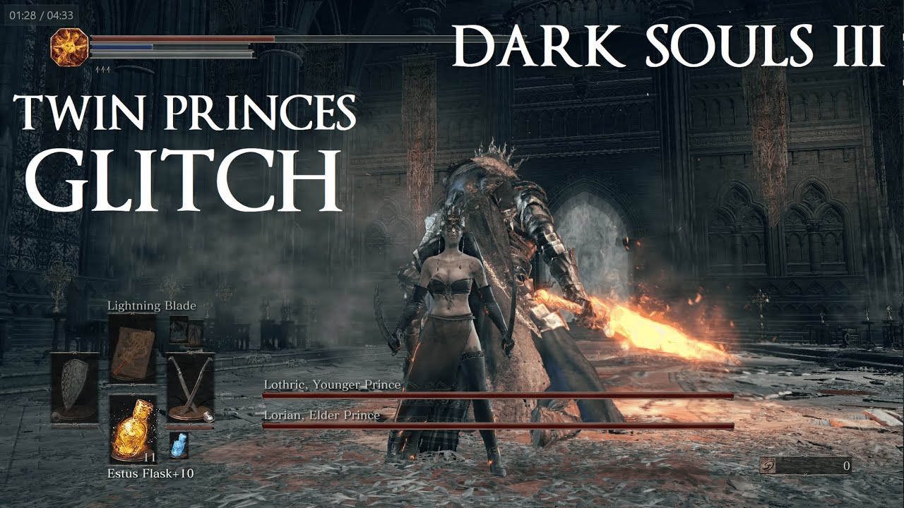 Dark Souls III - Twin Princes GLITCH (2025)