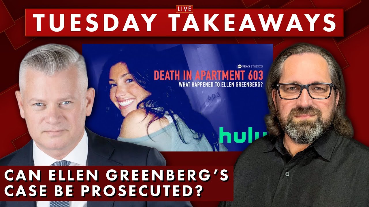 LIVE: Legal Analysis of the Ellen Greenberg Murder with Joshua Ritter from @CRConfidential