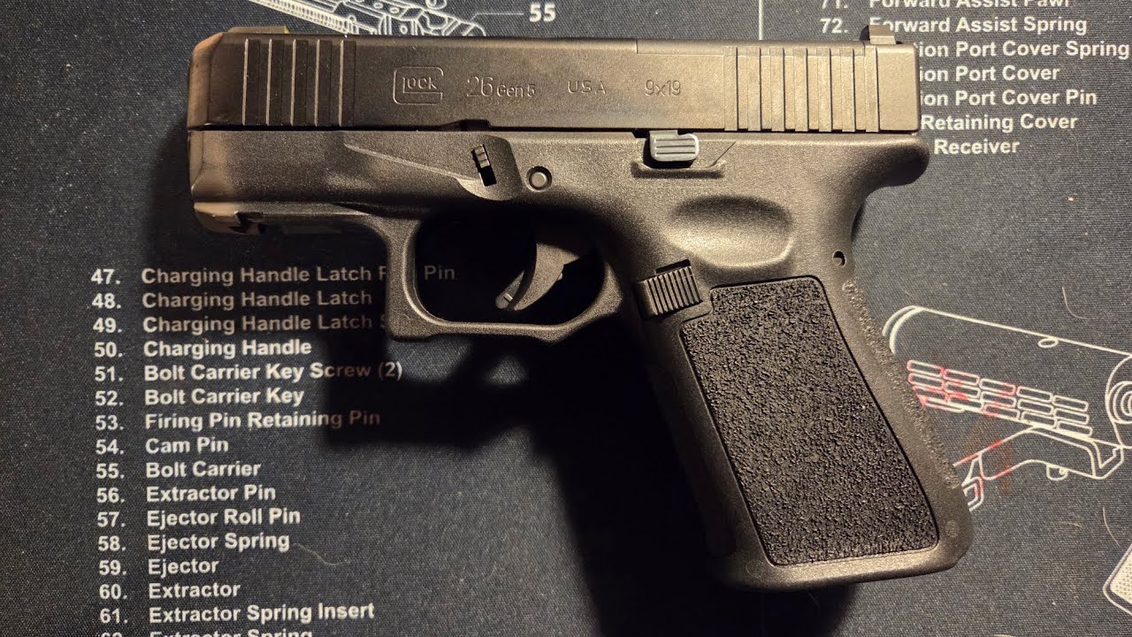 Рамка Glock Store M1x/26x: Надежное улучшение для модели 26x.