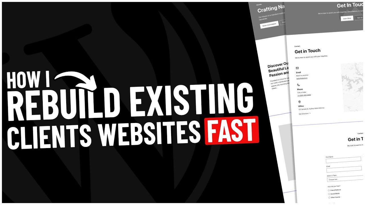How I Rebuild Client Sites in Minutes With This Trick!