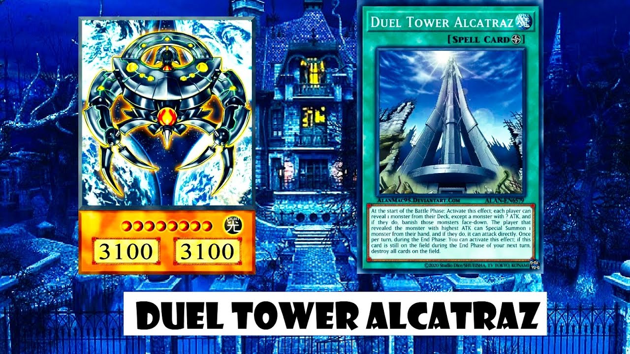(YGOPRO)new  Duel Tower Alcatraz deck,Arcana Force XXI - The World ,(unchained)