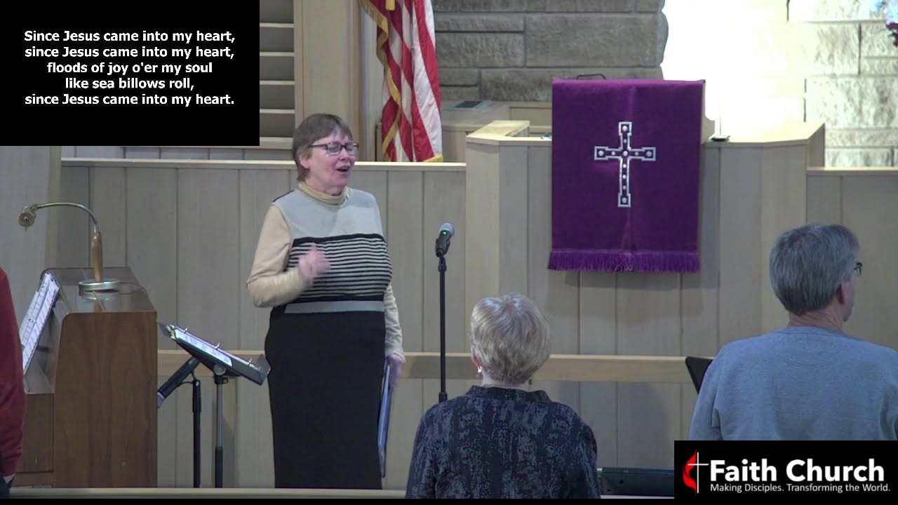 02/22/26 Faith United Methodist Church Sunday Service