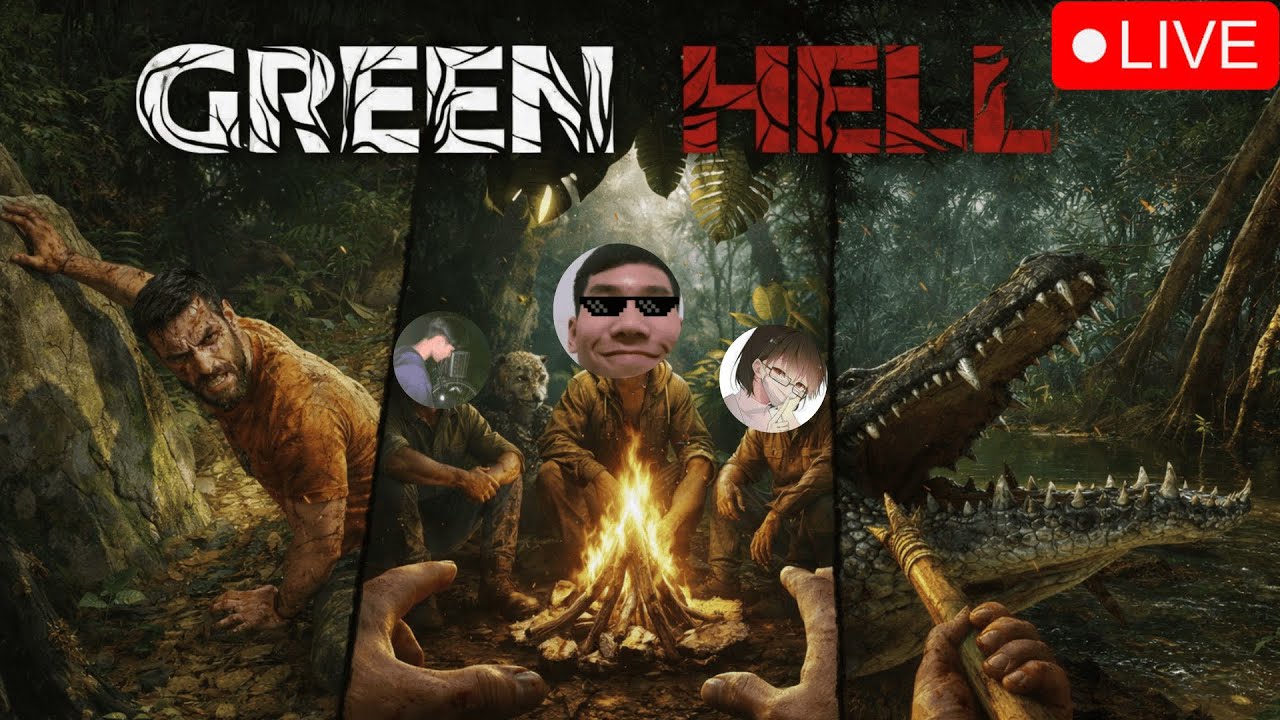 🔴 LIVE - Green Hell กับเพื่อนๆๆๆๆๆ