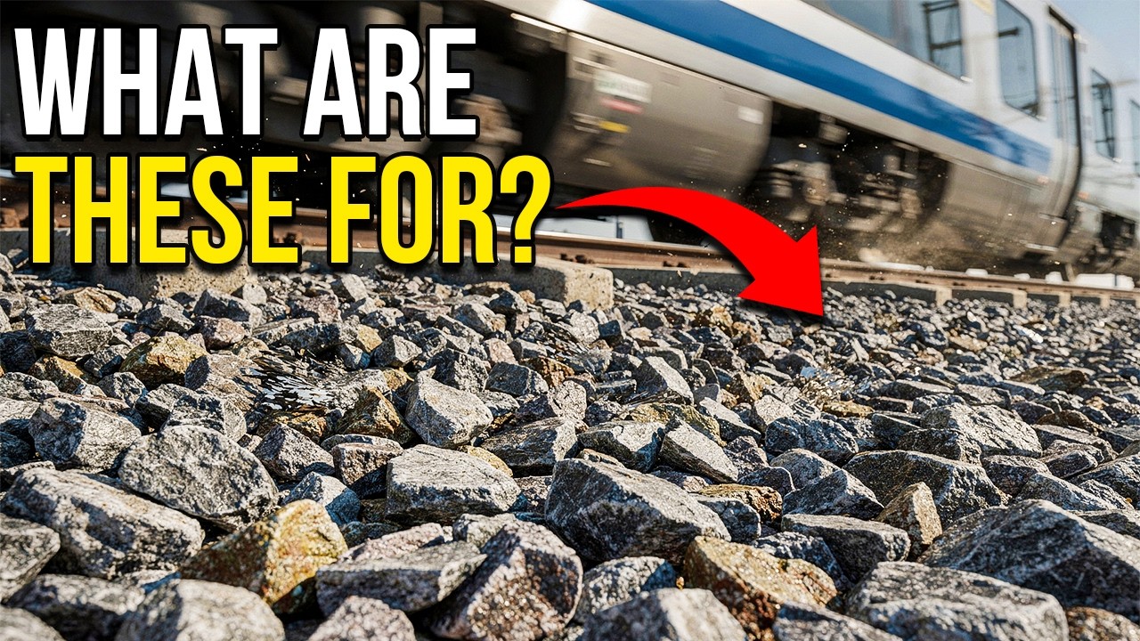 What Is The REAL Purpose Of The Stones On Railway Tracks?