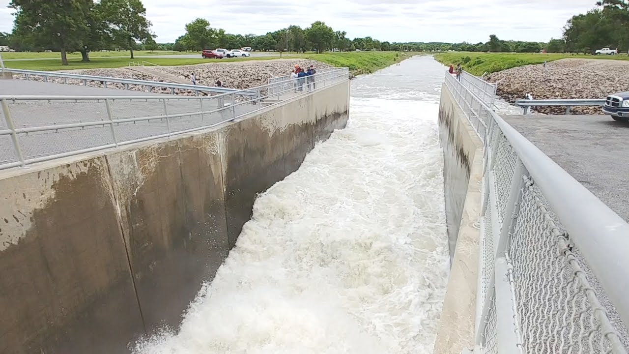 Melvern Lake Spillway in Kansas. EP 174