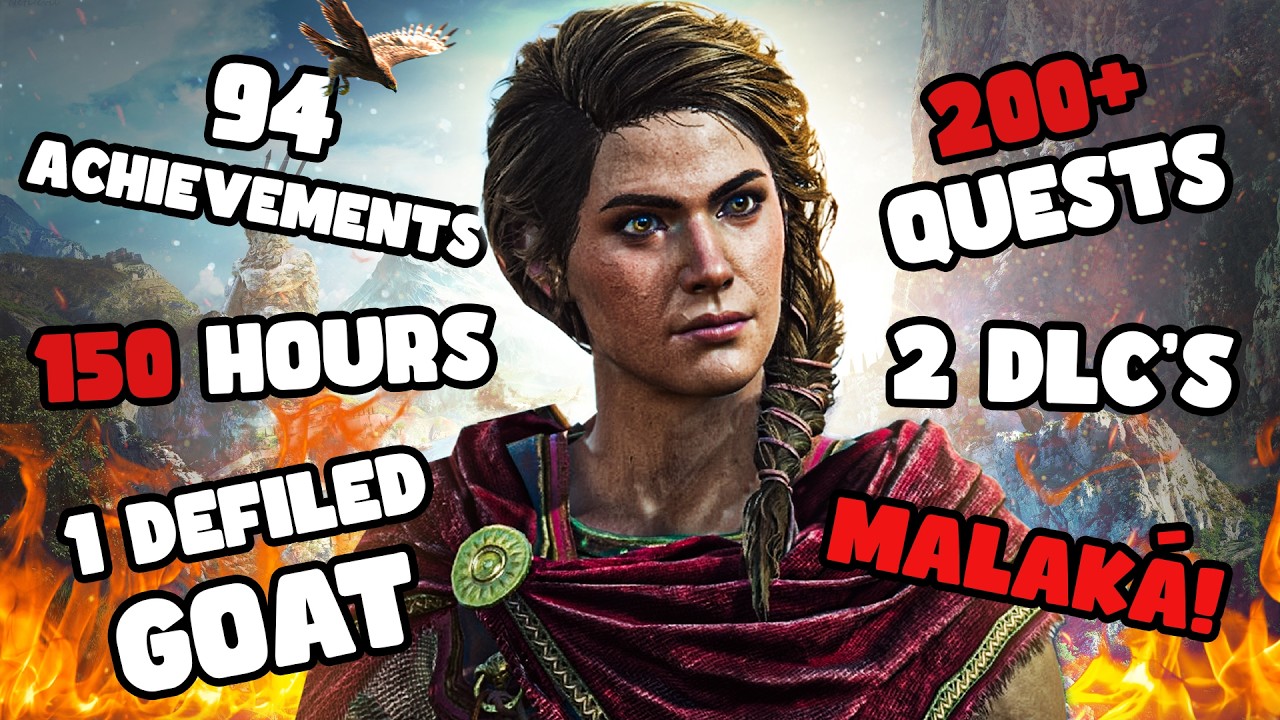 I've NEVER played Assassins Creed. So I 100%'d Odyssey. I'm Tired.