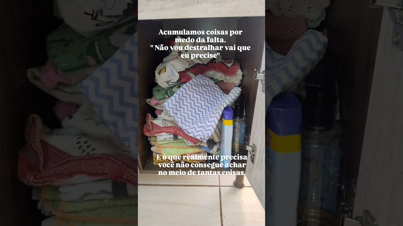 SOMOS ACUMULADORES #minimalismo #minimalismonapratica #desapego #destralhe #minimalist