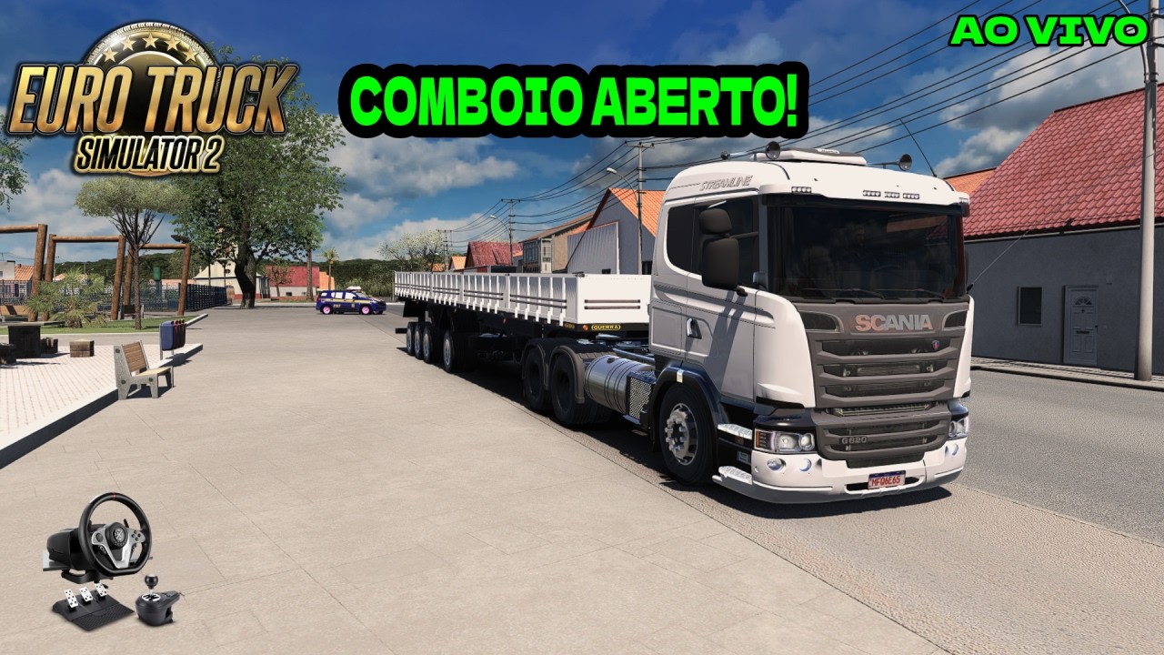 🔴AO VIVO🔴 ETS2 MAPA MG INTERIOR 1.58 (Fael Silva) O MELHOR MAPA (FREE) COMBOIO ON!