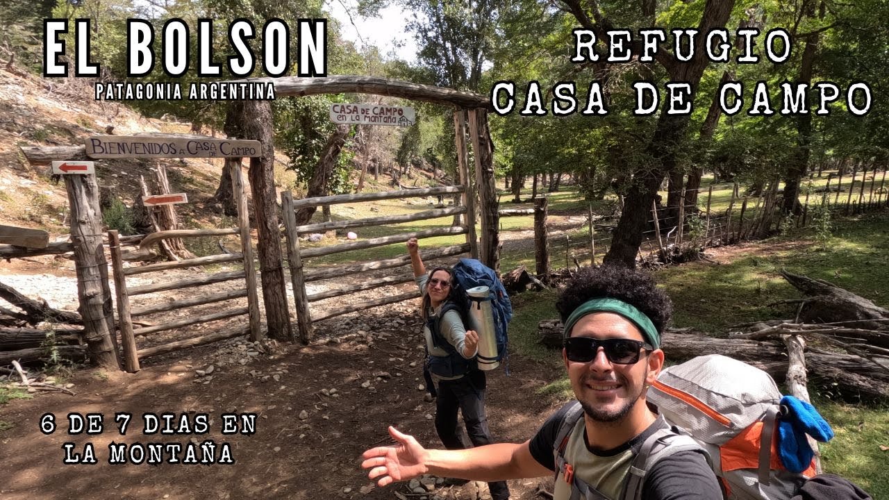 REFUGIO CASA de CAMPO dia 6 RECORRIENDO REFUGIOS de MONTAÑA el BOLSON PRECIOS y GUIA COMPLETA