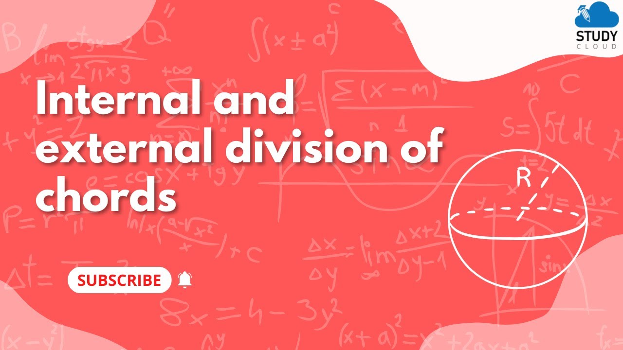 Internal and external division of chords | Mathematics Standard 10 | MSBSHSE