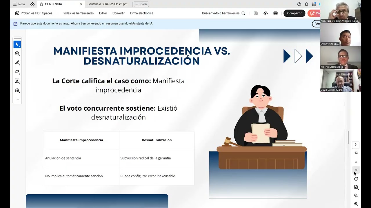 “Legalidad y Derechos Constitucionales” Análisis de la Sentencia 3064-22-EP_25