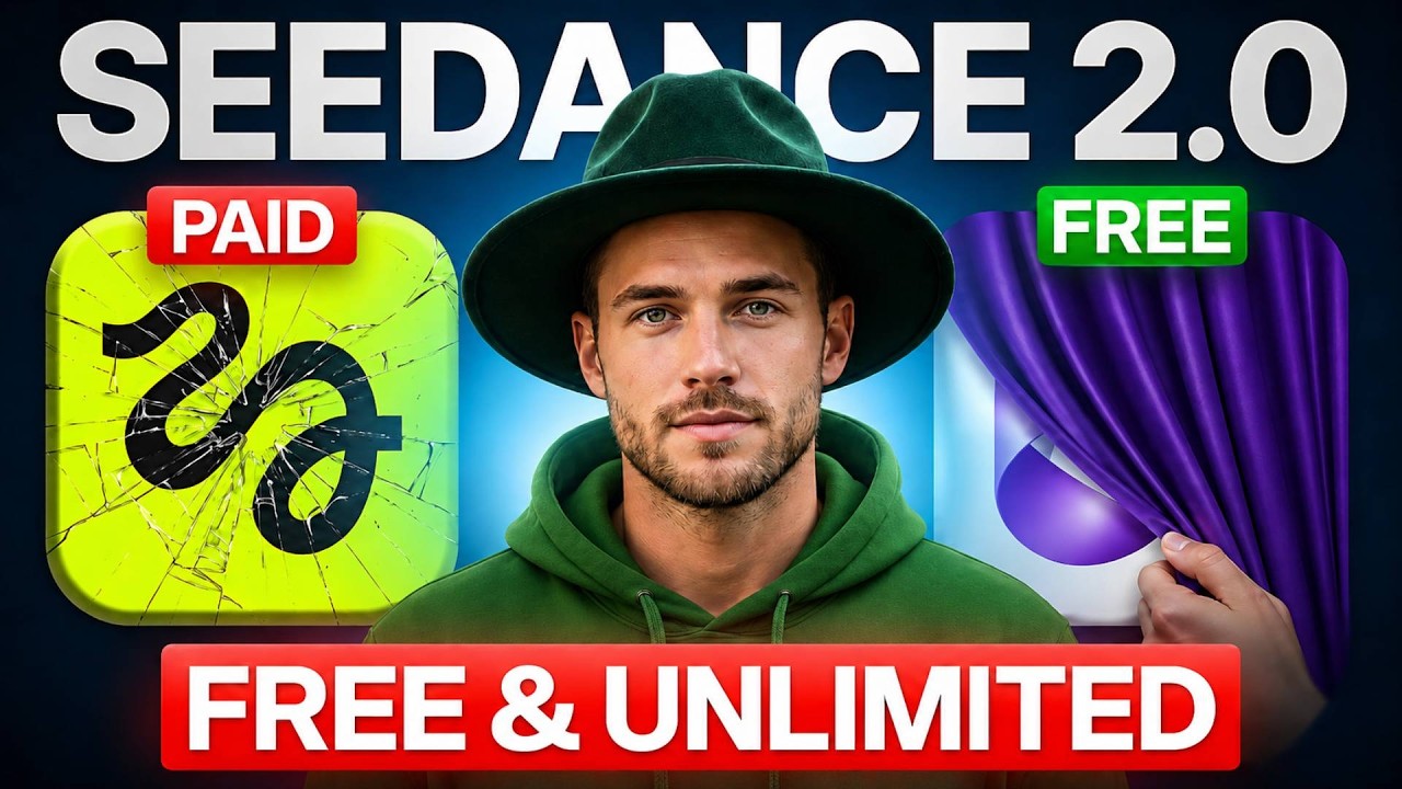 Seedance 2.0 FREE & UNLIMITED 🔥 | Generate Unlimited AI Videos Legally (2026)