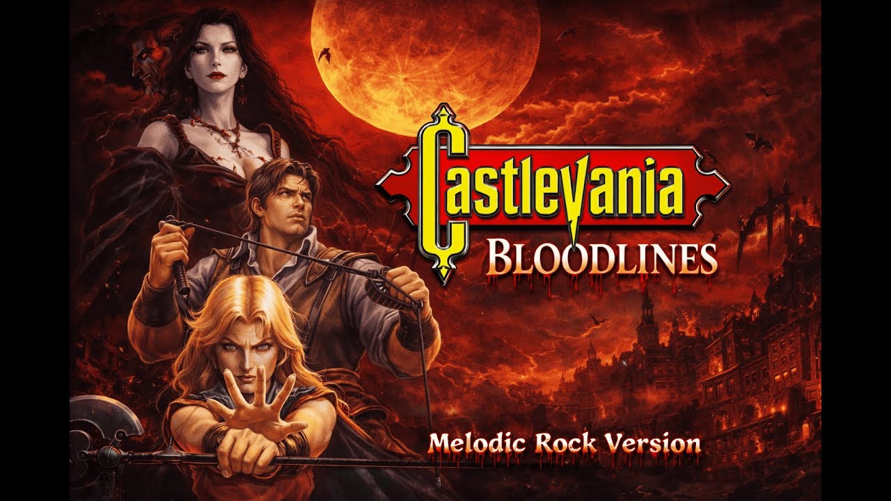 Castlevania Bloodlines   Melodic Rock Version