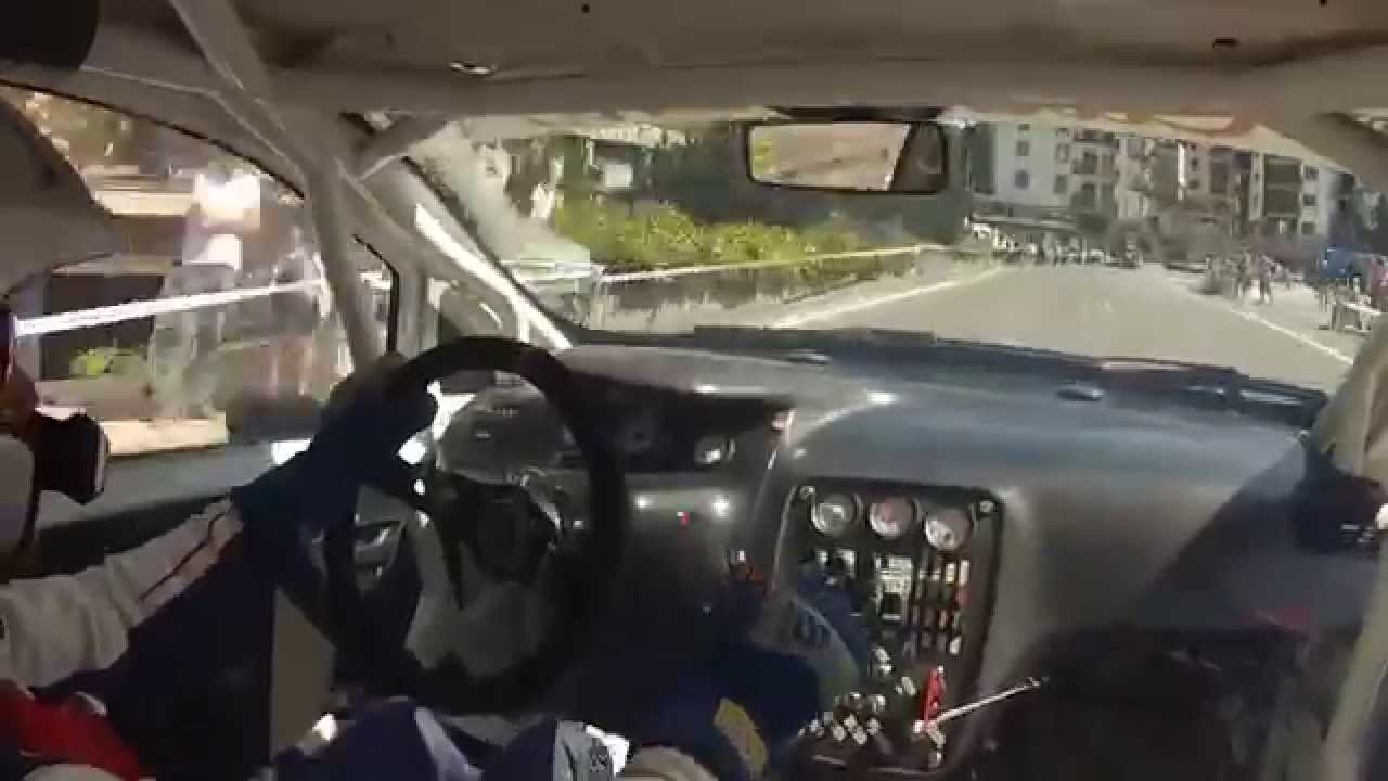 IVAN CARMELLINO | FIAT PUNTO ABARTH PROTO | CESANA - SESTRIERE 2015 | ONBOARD GARA