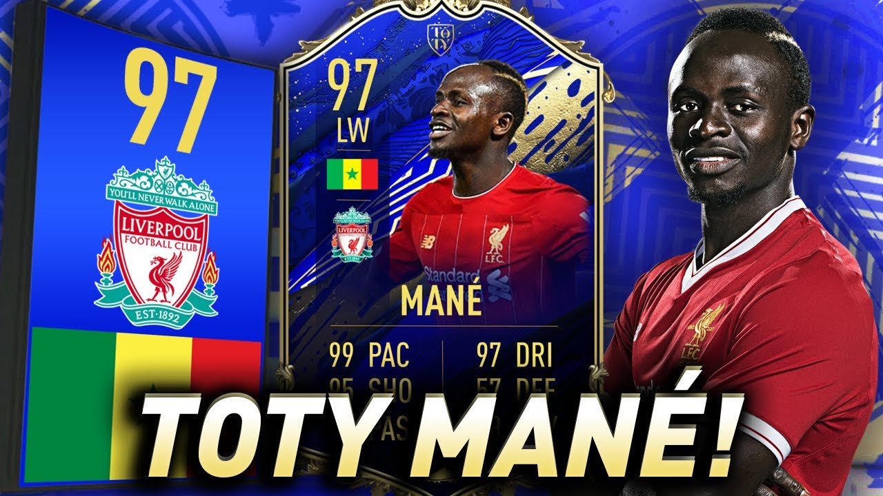 Afrykański piłkarz roku! FIFA 20 - 97 TOTY Sadio Mane!