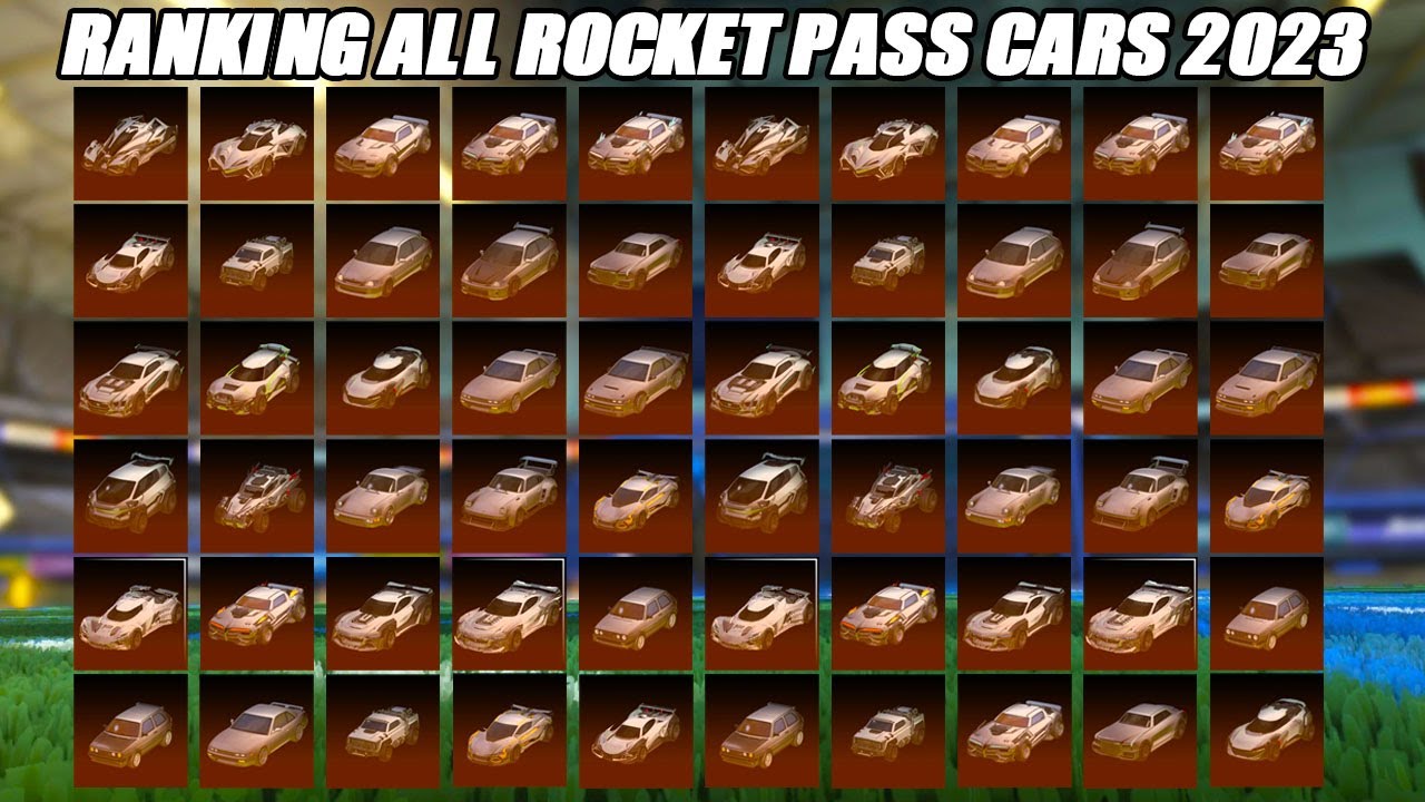 Ranking All Rocket Pass Cars In Rocket League 2023