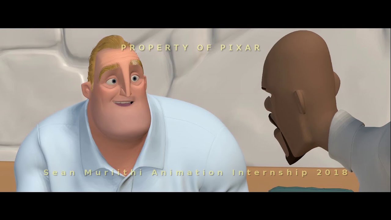 Sean Muriithi | Pixar Animation Demo Reel 2018 | @3DAnimationInternships