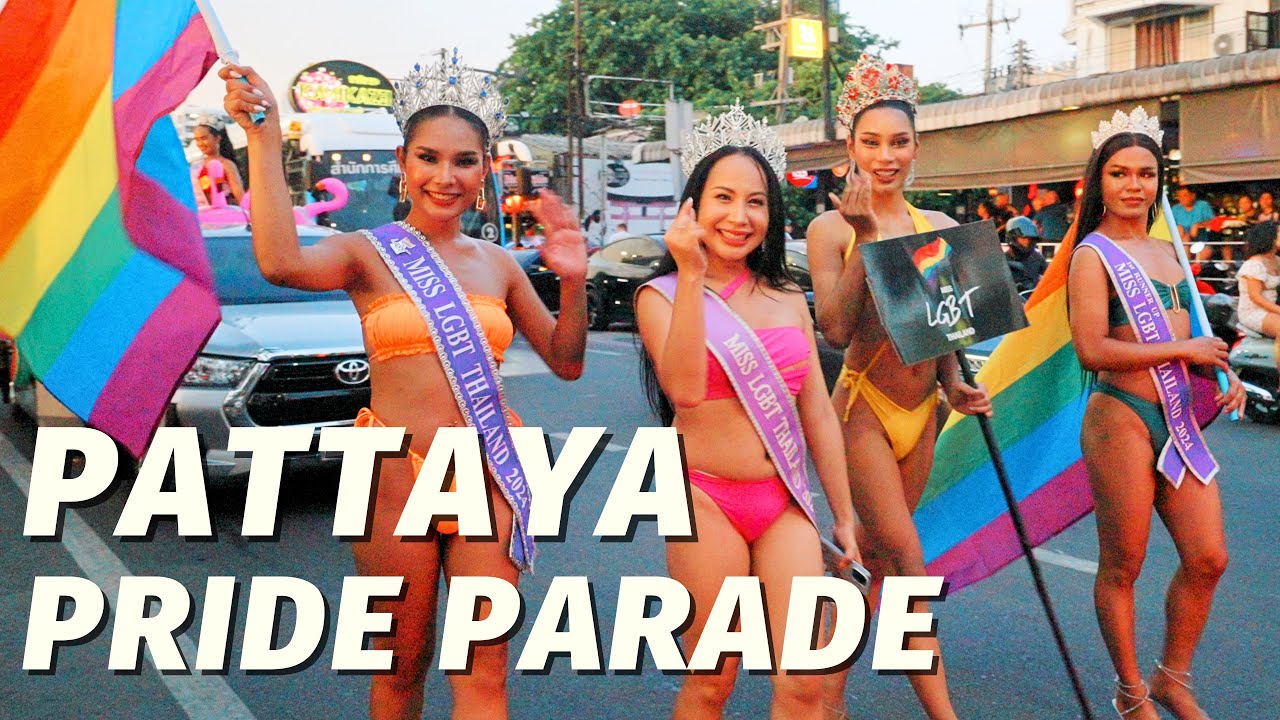 Pattaya Pride Parade - GLAMOROUS big finale of the PRIDE MONTH! Thailand