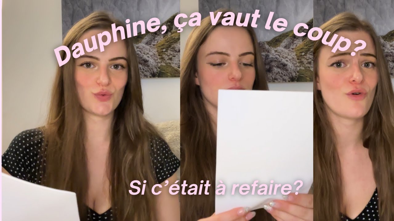 MON EXPÉRIENCE À DAUPHINE, LA VÉRITÉ - Q&A