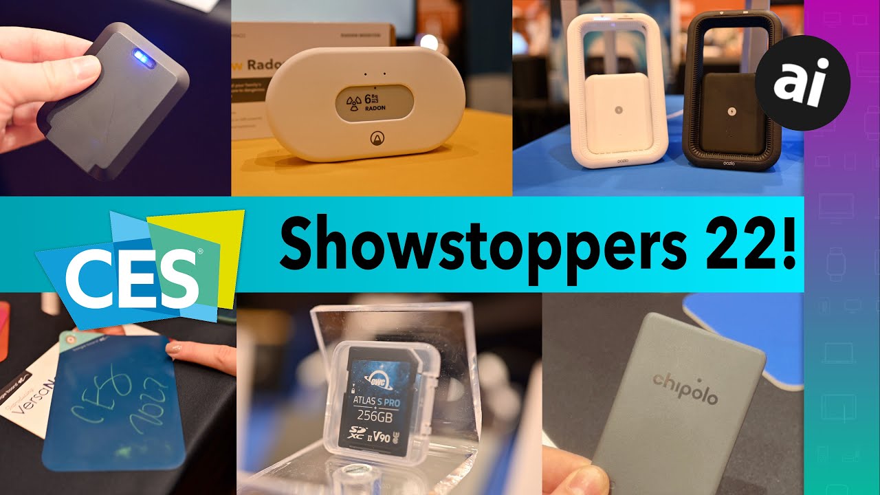 Best of Showstoppers @ CES 2022! Find My! UV Light! Siri Privacy! OWC Storage! & More.