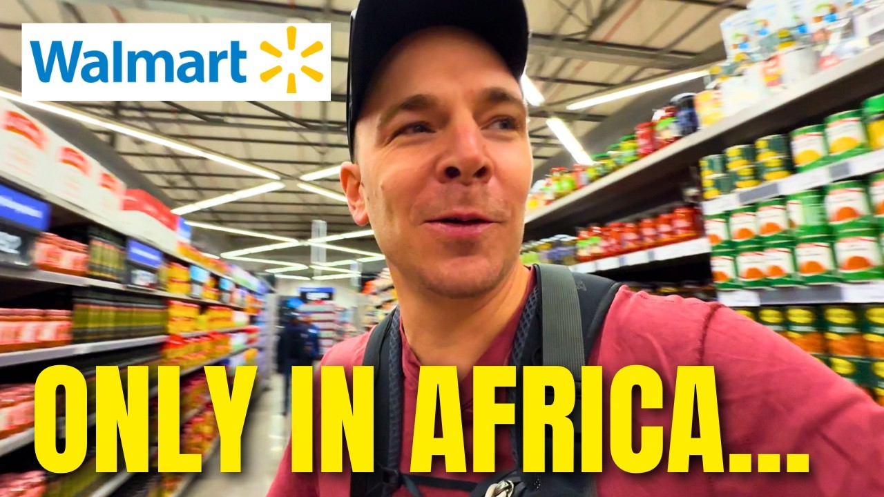 SHOCKED in African Supermarket (inside WALMART in AFRICA)