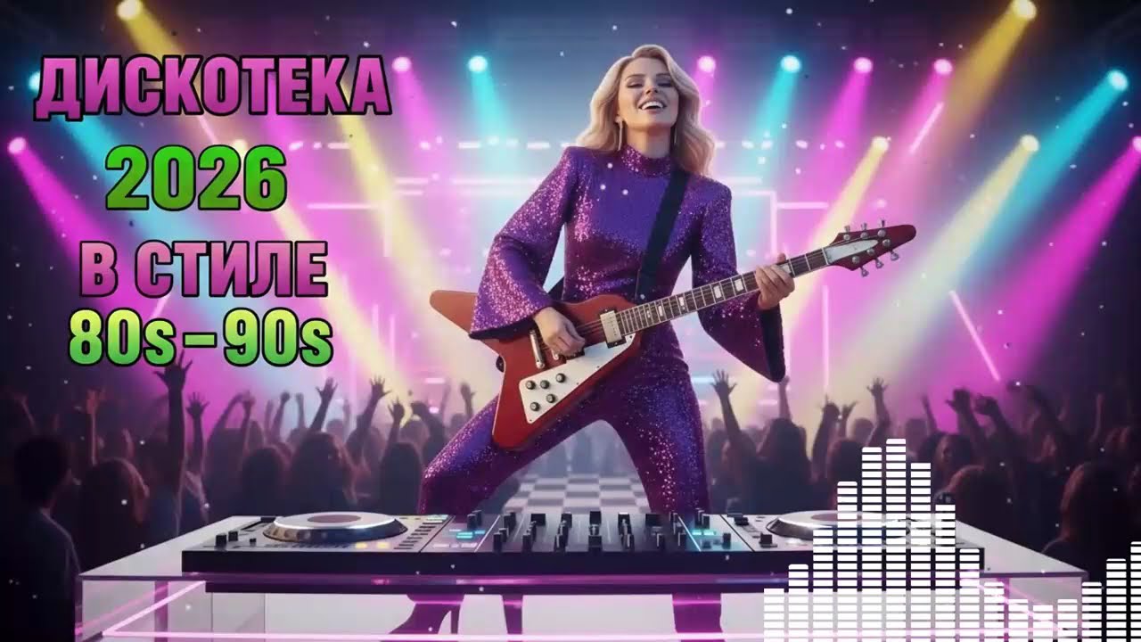 От 80-х до 2026: Легенды Euro Disco! Самая зажигательная Русская дискотека нон-стоп