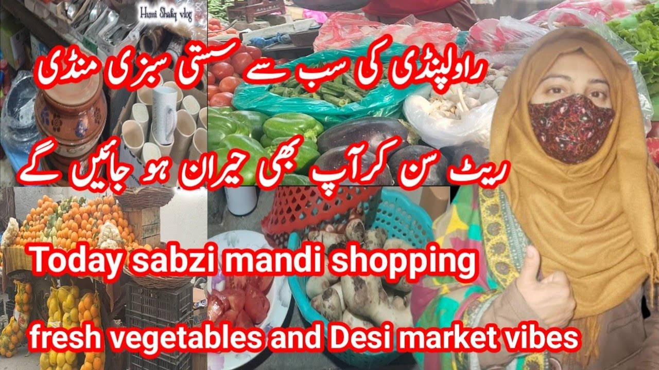 Today Sabzi Mandi Shopping ✨ Fresh Vegetables & Desi Market Vibes💫 Fresh Sabziyan at Best Prices👍