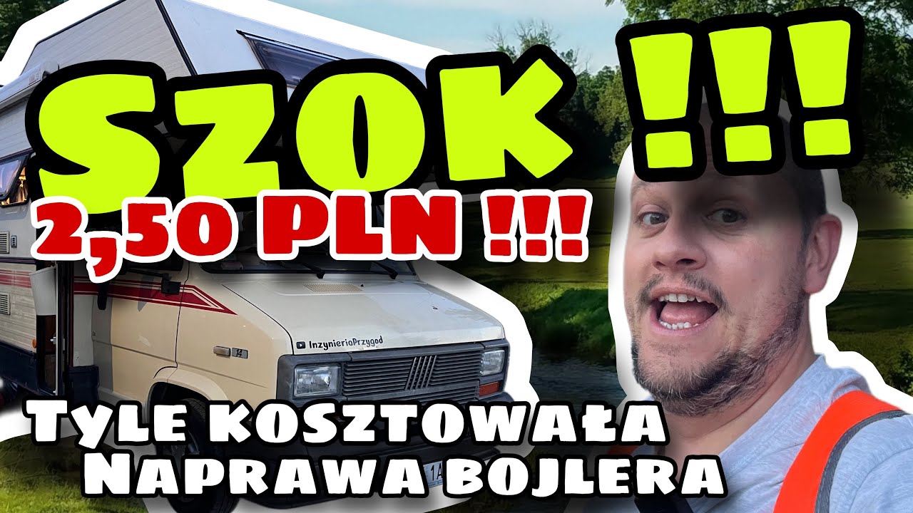 Naprawiłem bojler Truma za 2,50 zł?! TANIA ciepła woda w kamperze &ndash; szok jak działa!