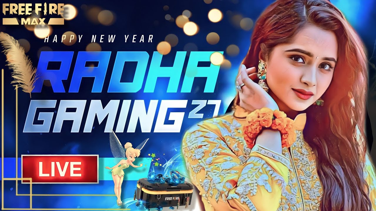 🔴FREE FIRE GIRL LIVE 😍 GUILD TEST || REDEEM CODE GIVEAWAY || DAY 1762 #radhagaming27 #freefirelive