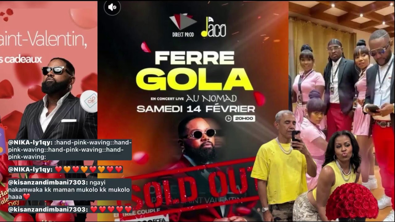 Parlons un peu du grand SUCCESS de Ferre Gola au Gabon❤️💯