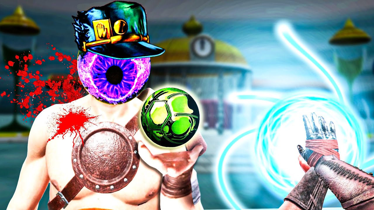 JoJo's Bizarre Adventure против Dragon Ball Z VR! в Blade and Sorcery