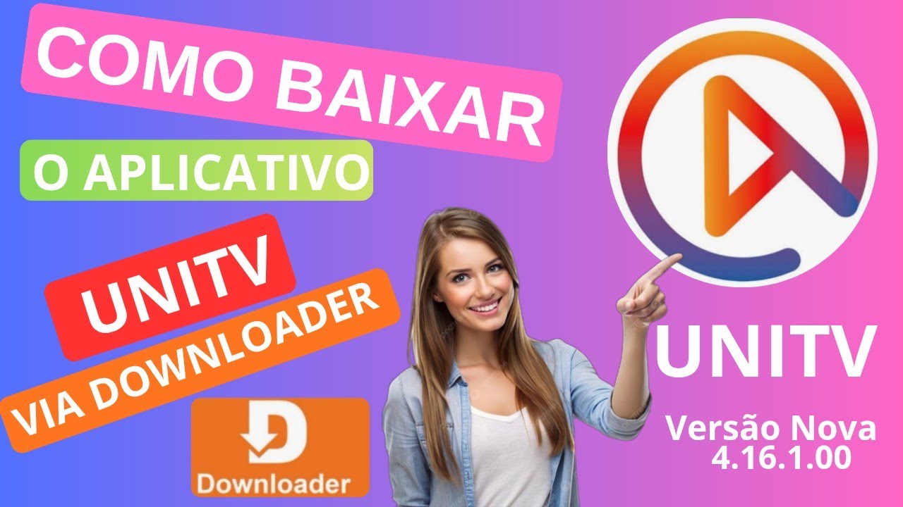 🔶Como Baixar o UniTV no TV Box  pelo Downloader -