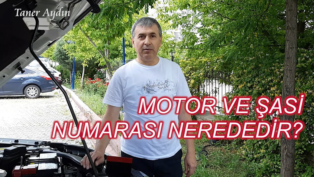 QASHQAİ, X-TRAİL, KADJAR MOTOR VE ŞASİ NUMARASI (VIN) NEREDEDİR? TÜVTÜRK MOTOR NO OKUNMUYOR SORUNU