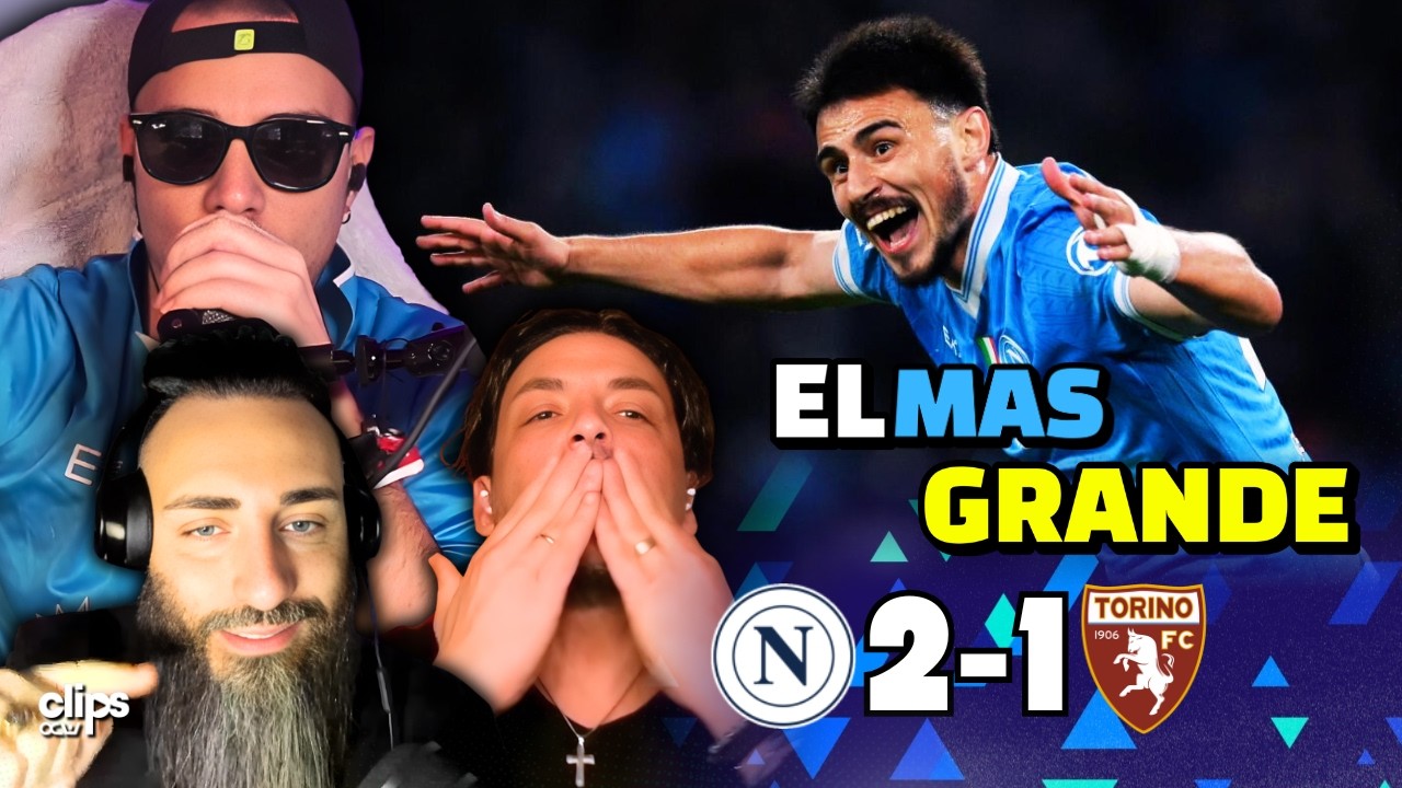NAPOLI -TORINO 2-1 | 🙏 CLAUDIO CHIEDI SCUSA AD ELMAS!!! IL NAPOLI STA TORNANDO! 🔥