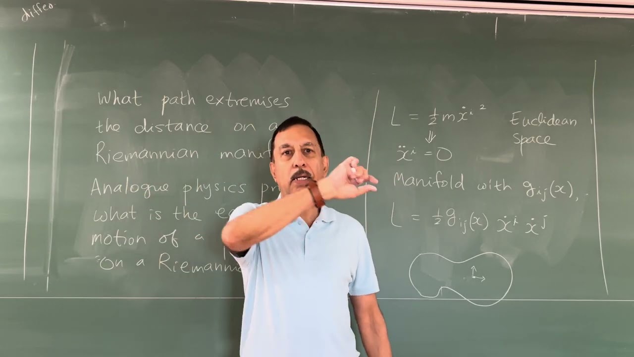 Gravitation (2025): Lecture 9 - The geodesic equation in Riemannian geometry.