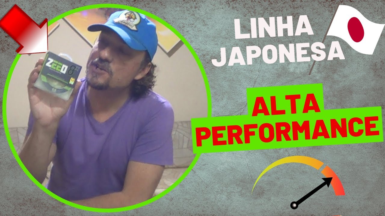Linha Japonesa de ALTA PERFORMACE de Multifilamento ZEEO