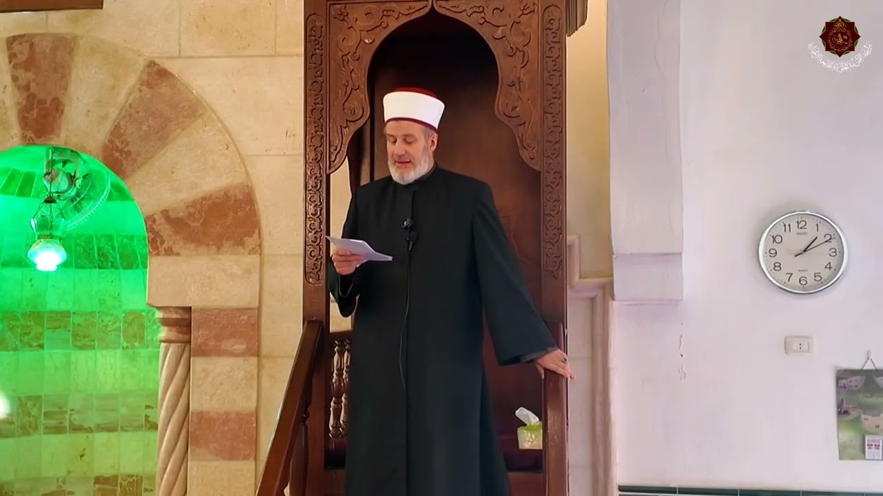 شعائر صلاة الجمعة في زاوية الأشراف في عمان  18 شعبان 1447 هـ