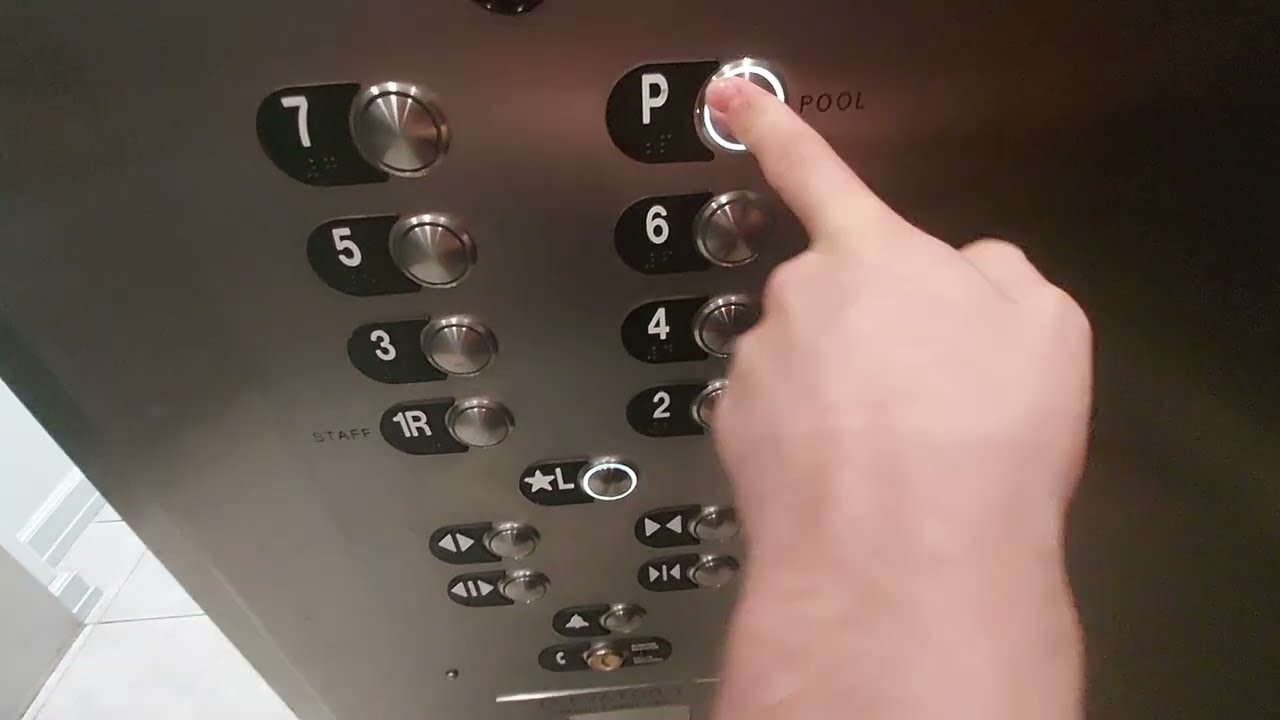 ThyssenKrupp HIGHdraulic elevators at the Hampton Inn in Savannah, GA