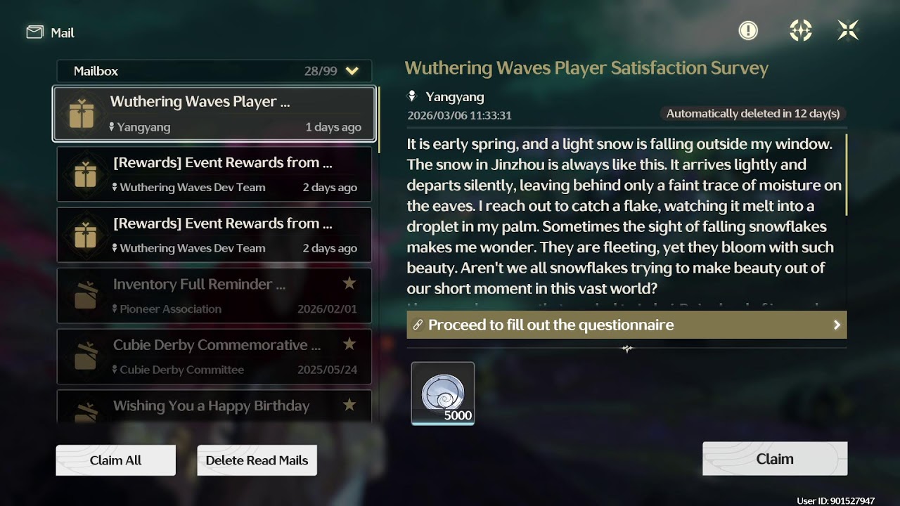 Wuthering Waves - 3.1 - Rein Back Migration Mayhem