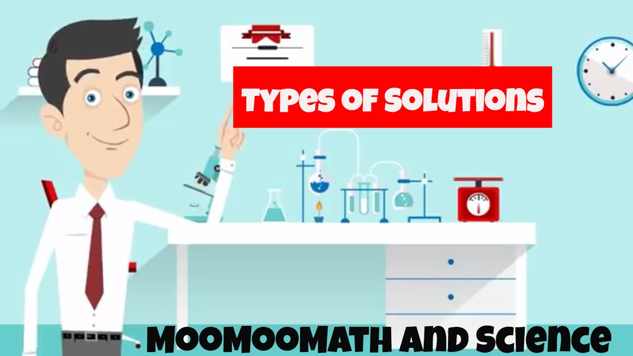 3 types of solutions